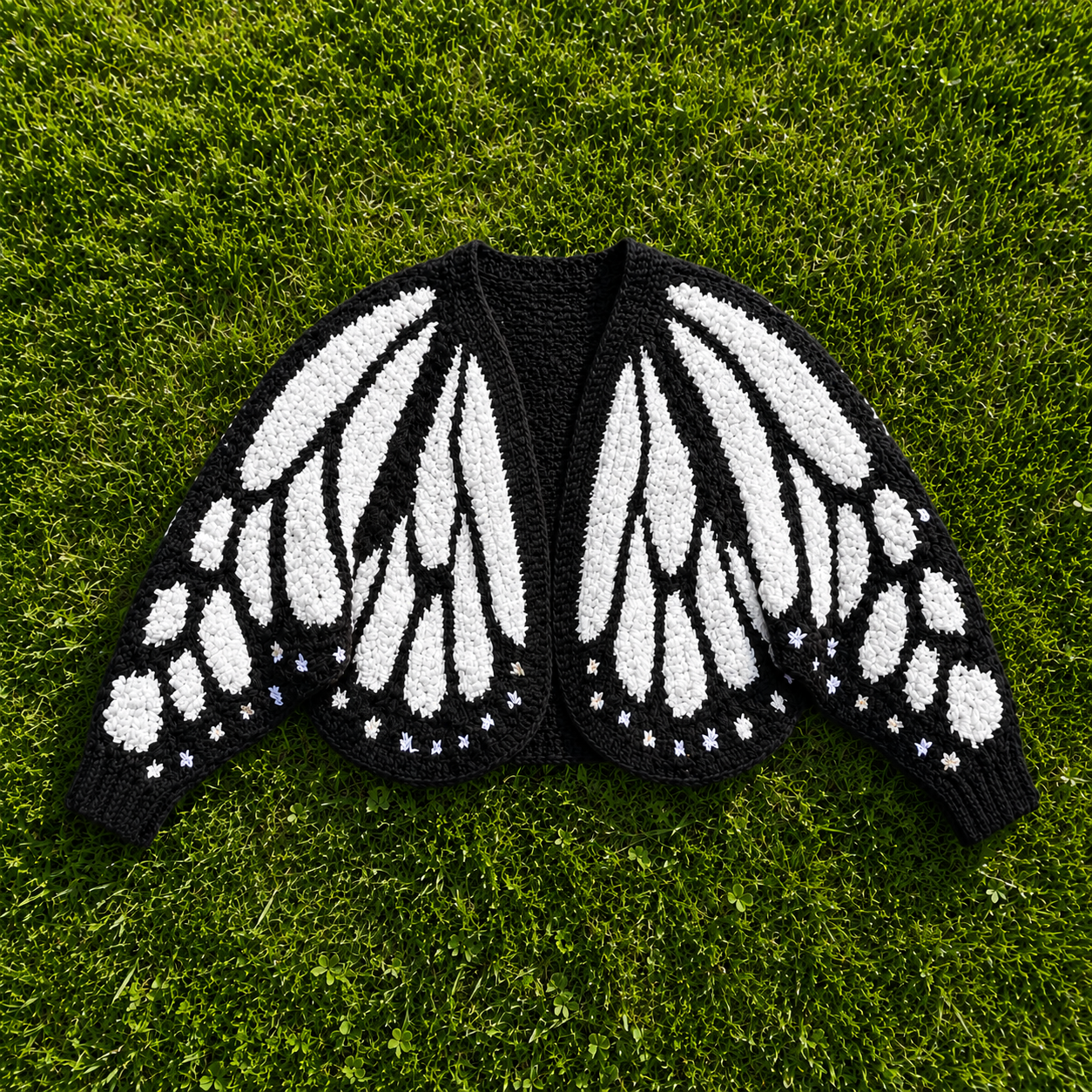Handgemachte Butterfly Cardigan