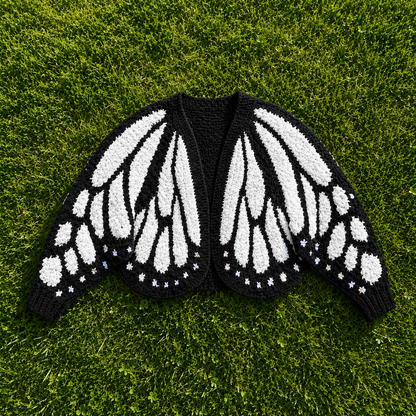 Handgemachte Butterfly Cardigan