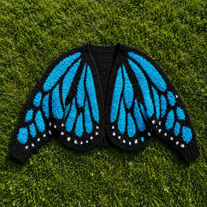 Handgemachte Butterfly Cardigan
